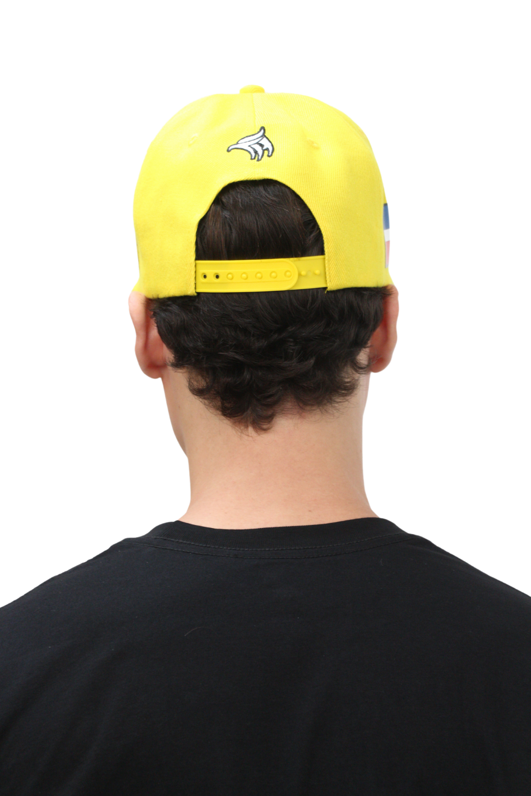 Back view of Águilas Cibaeñas cap with snapback adjustment