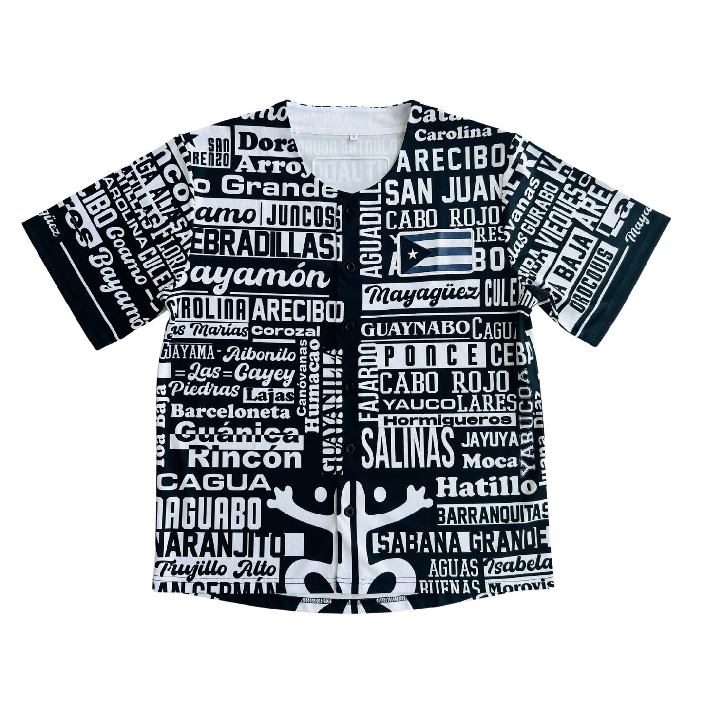 Puerto Rico Black Baseball Jersey for kids – 78 Pueblos