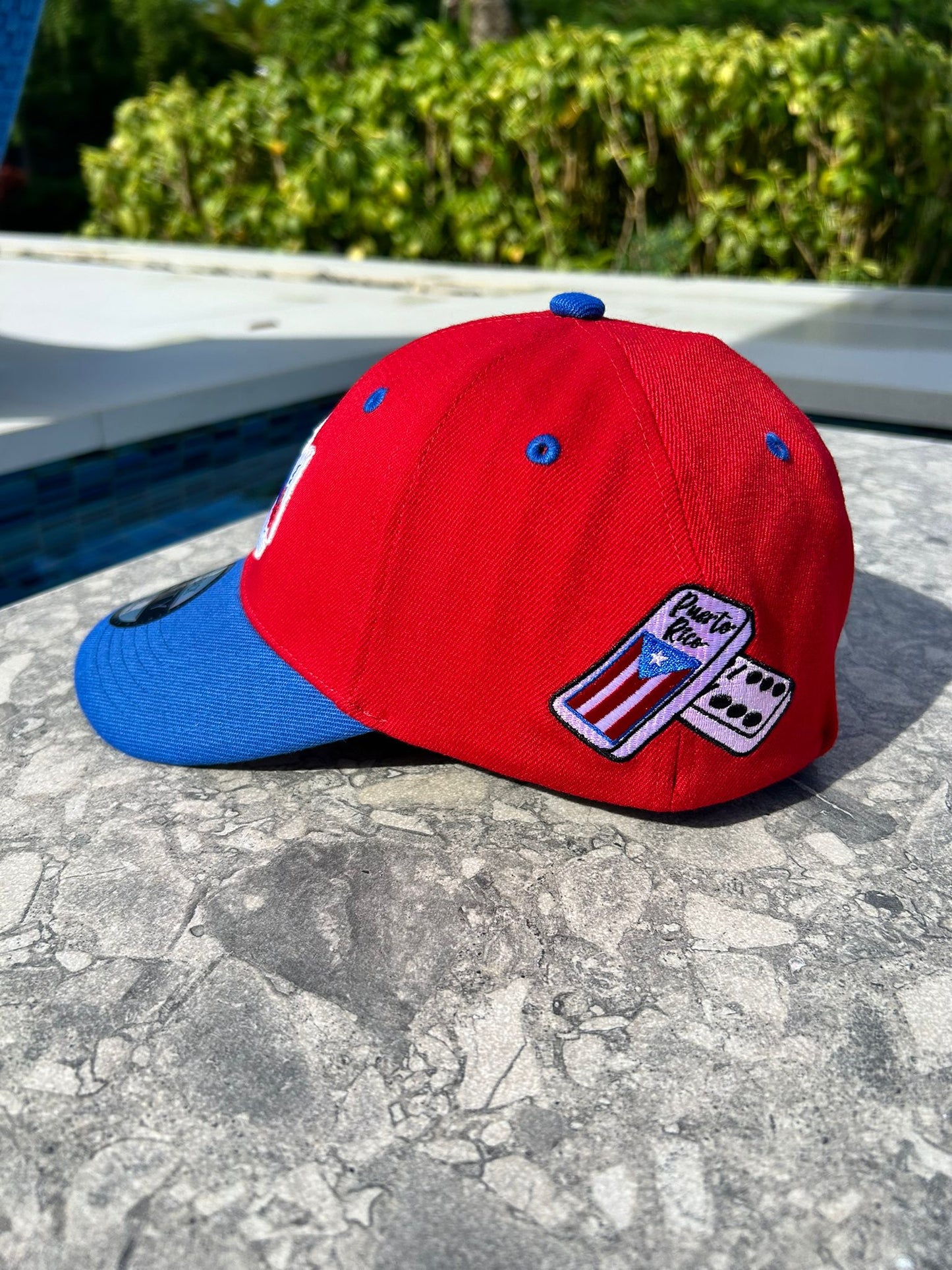 Red Blue Coquí Flag Cap – Puerto Rico Inspired Hat