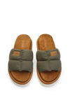 Slipper Khaki Linen