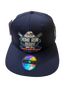 Limited Edition 2025 navy cotton flat brim cap with bold Home Run Derby