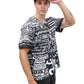 Puerto Rico Black Baseball Jersey | 78 Towns Puerto Rican Shirt | Unisex