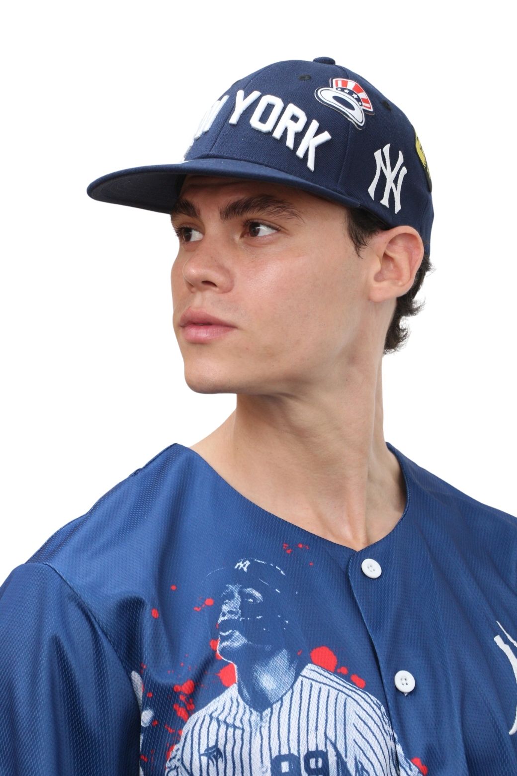 New York Hat Statue of Liberty Baseball Cap Blue Adjustable Snapback