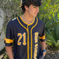 Puerto Rico Clemente Baseball Jerey Black Model 3000 Hits