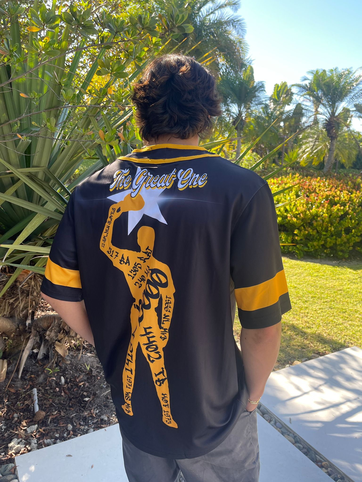 Puerto Rico Clemente Baseball Jerey Black Model 3000 Hits