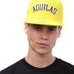 Front view of Águilas Cibaeñas yellow snapback cap

