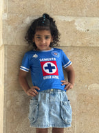 Blue Mexico Soccer Jersey for Kids
