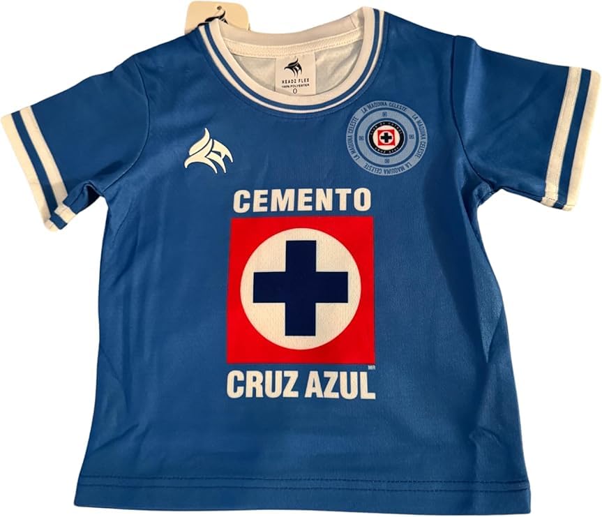 Blue Mexico Soccer Jersey for Kids Main image