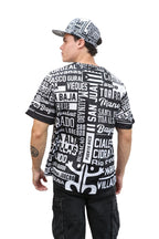 Puerto Rico Black Baseball Jersey | 78 Towns Puerto Rican Shirt | Unisex