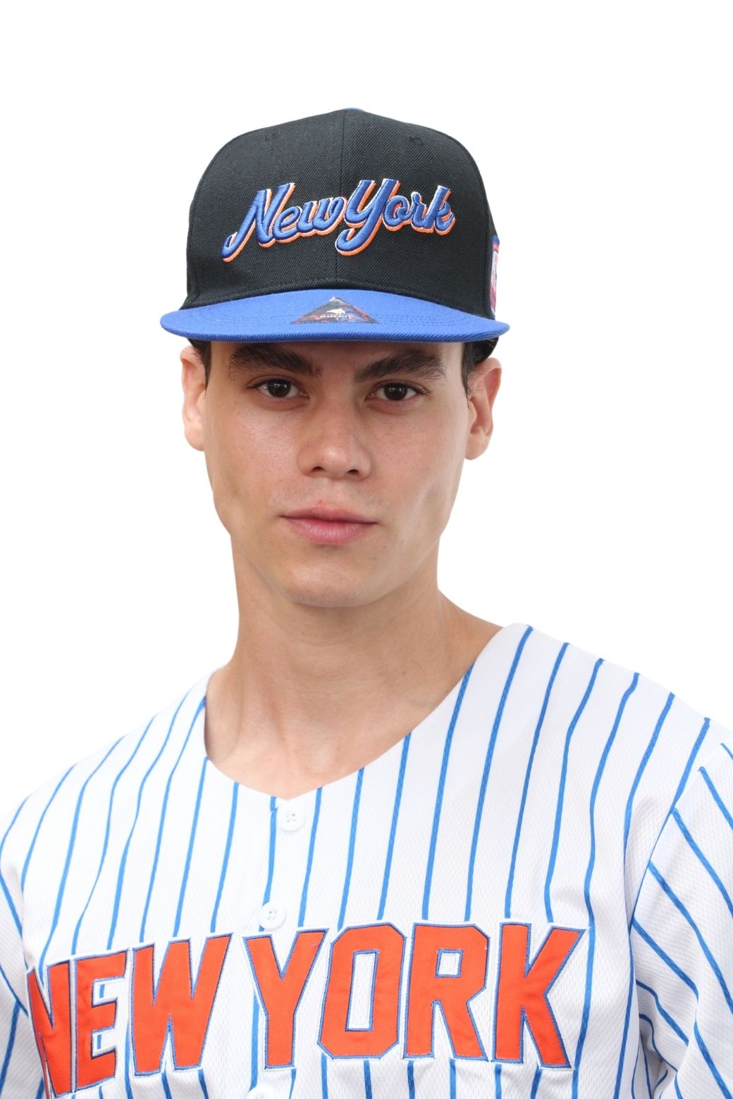 Manhattan Icon Blue 5D Embroidered Snapback Hat