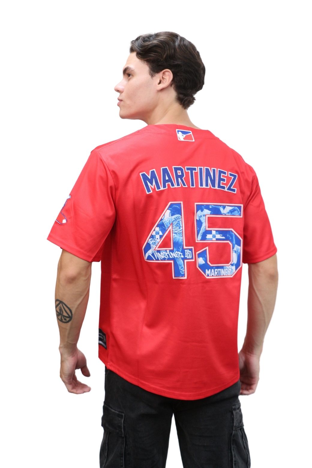 Crimson Legacy Red Baseball Jersey