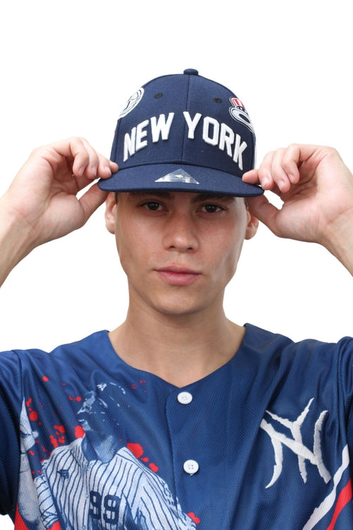 New York Hat Statue of Liberty Baseball Cap Blue Adjustable Snapback