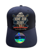 Limited Edition 2025 navy cotton curved brim cap with bold Home Run Derby
