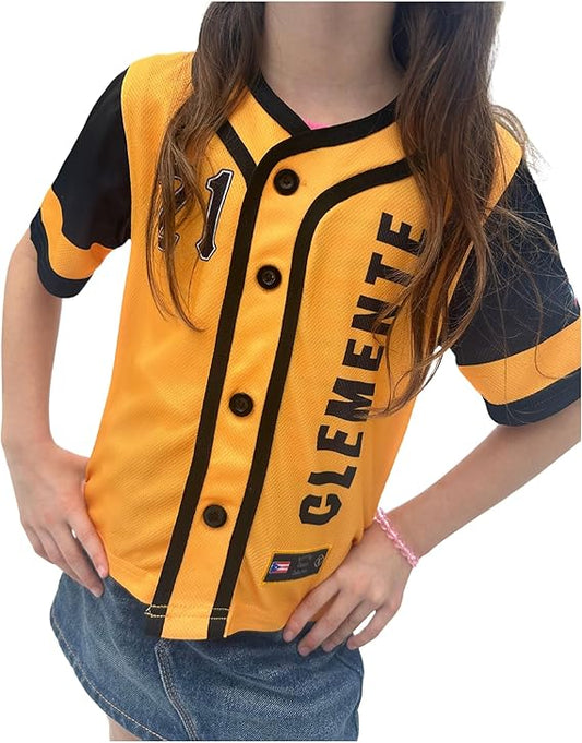 Puerto Rico 21 Yellow Jersey for Kids