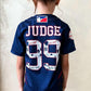 New York #99 Dark Blue Baseball Jersey Kids