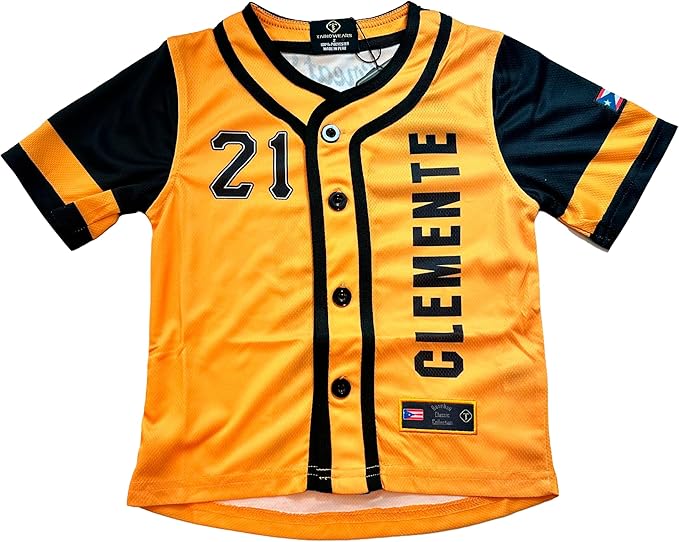 Puerto Rico 21 Yellow Jersey for Kids