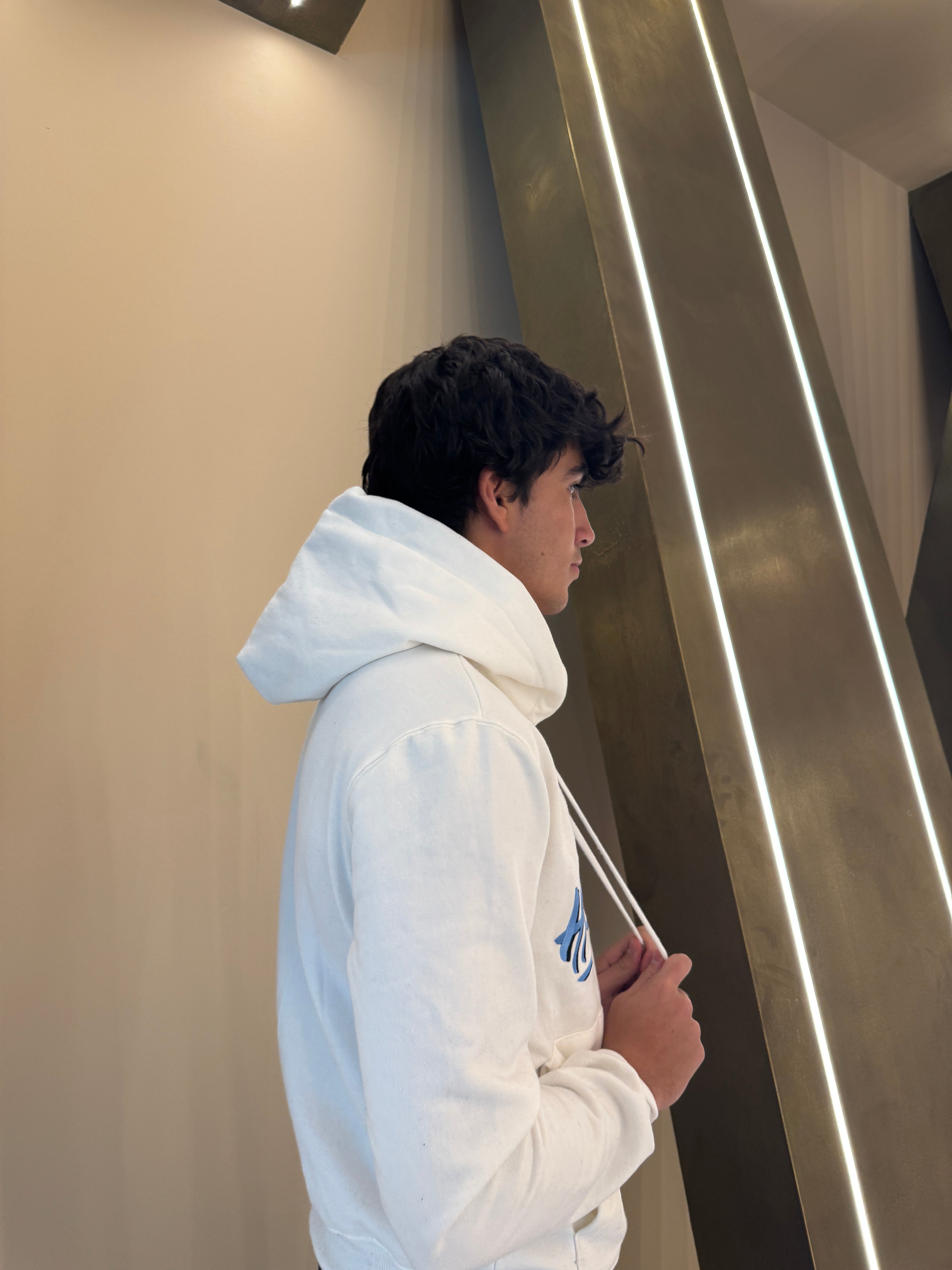 Black Graphic Cotton Hoodie – 100% Peruvian Cotton, Cozy Winter Pullover (HyoeCrew)