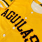 Aguilas Yellow Dominican Republic Baseball Jersey for kids