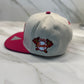 City of Atlanta Baseball Cap - Beige with Red Flatbill | Embroidery & Iconic Eagle Symbol