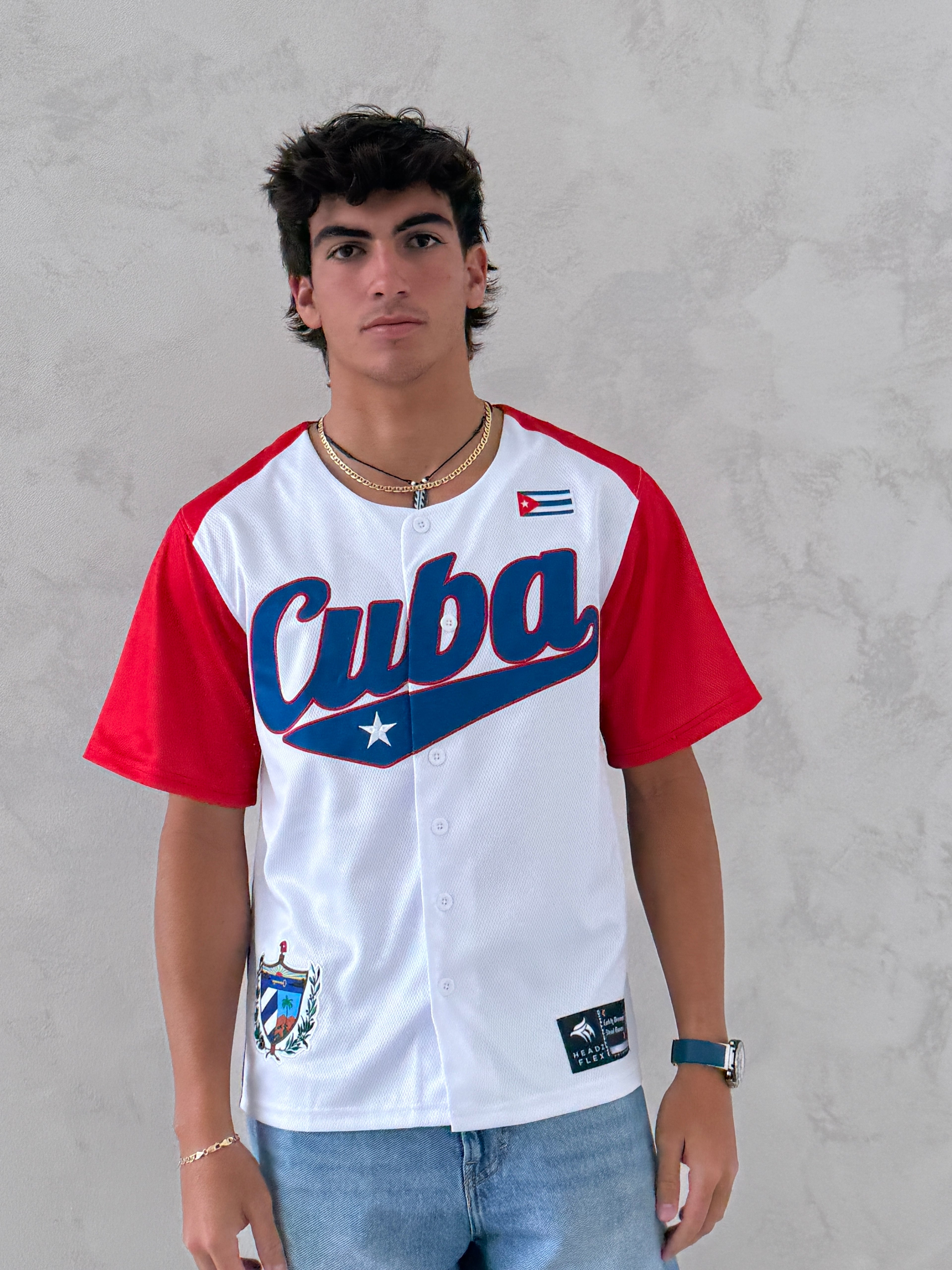 Habana Heritage Jersey – Red/White