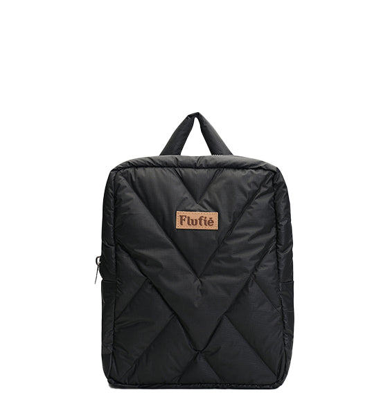 Back Pack Jet Black Classic | Flufie