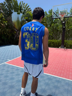 Bay City Blue Mesh Basketball Jersey – Premium Streetwear