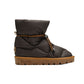 Classic Dark Brown Pillow Boot | Flufie