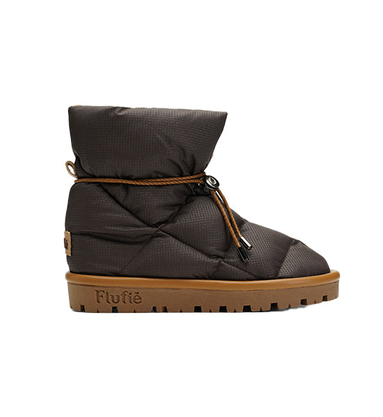 Classic Dark Brown Pillow Boot | Flufie Main image