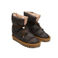 Classic Dark Brown Pillow Boot | Flufie