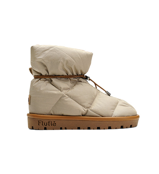 Classic Sand Beige Pillow Boot | Flufie