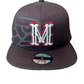Mexico Hat   M  Embroidery Cap , Gorra de Mexico-Snapback Adjustable - Unisex 7 1/8