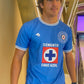 Mexico Blue Soccer Jersey –  Premium Polyester Shirt with Silicone Patches