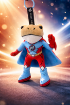Captain Splash Mini Plush Keychain