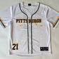Steel City 21 Tribute Jersey | Adult Mesh Baseball Shirt with Patch (XS–2XL