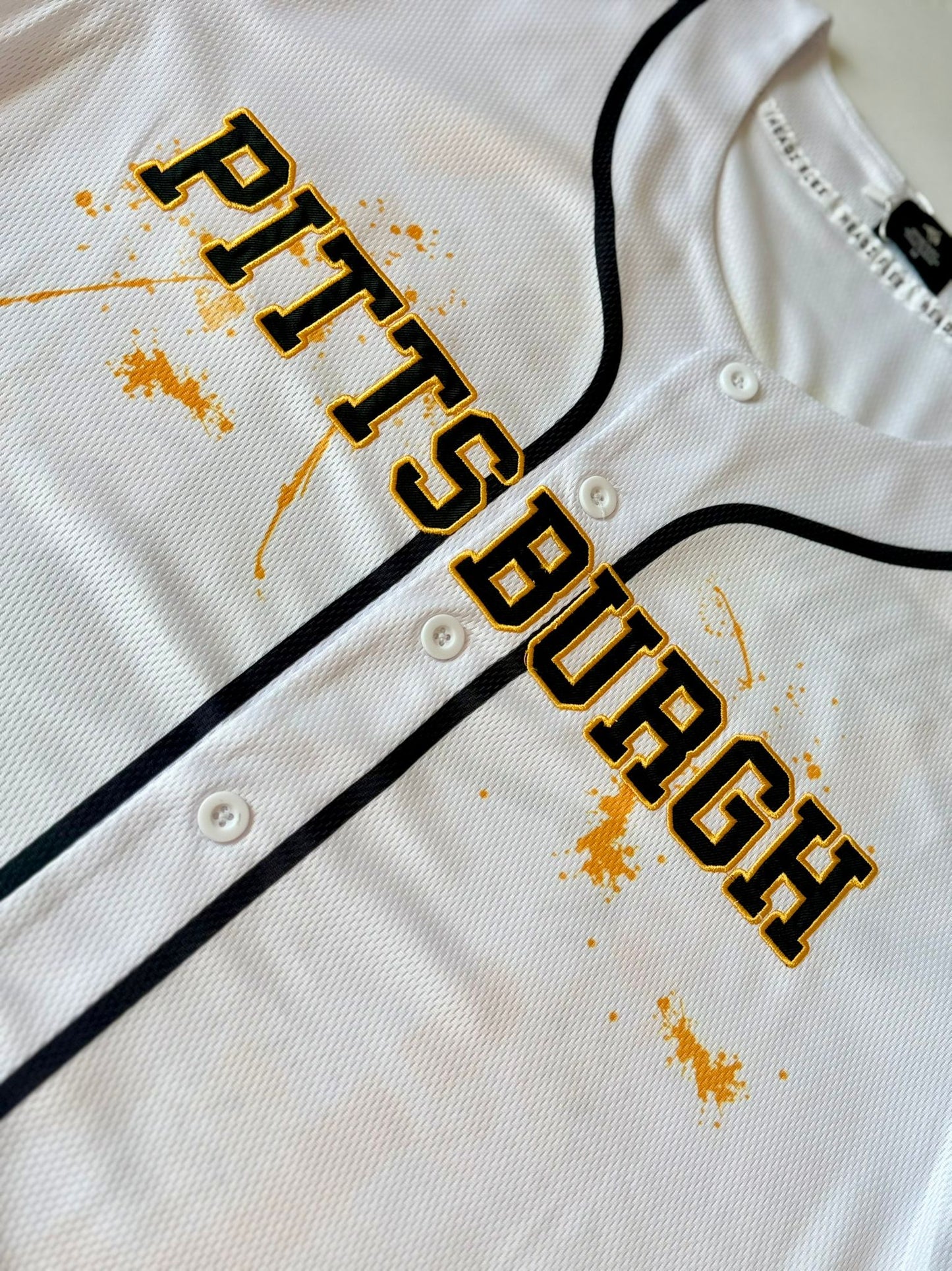 Steel City 21 Tribute Jersey | Adult Mesh Baseball Shirt with Patch (XS–2XL