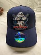Limited Edition 2025 navy cotton curved brim cap with bold Home Run Derby