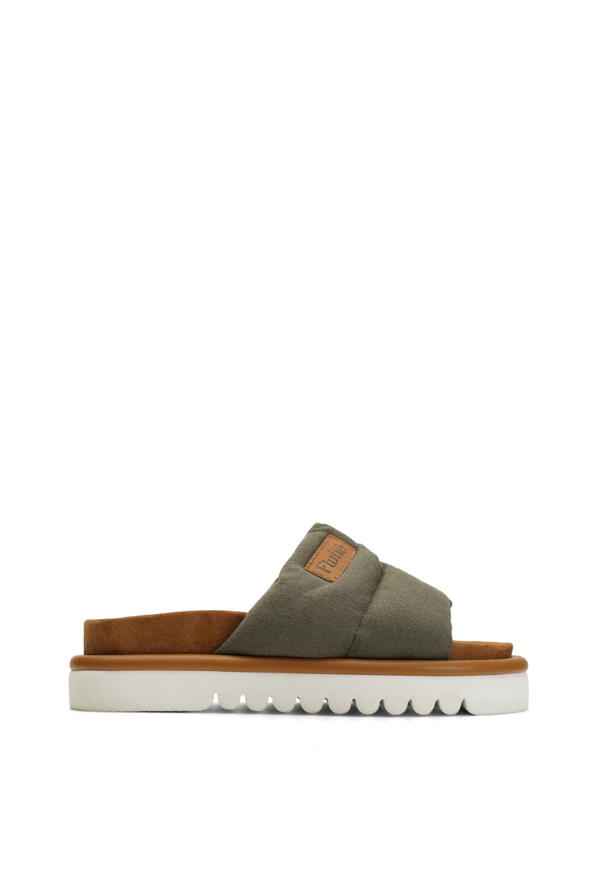 Slipper Khaki Linen