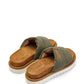 Slipper Khaki Linen