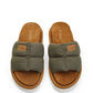 Slipper Khaki Linen