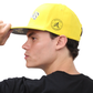 Side view showing Dominican flag patch on Águilas Cibaeñas cap

