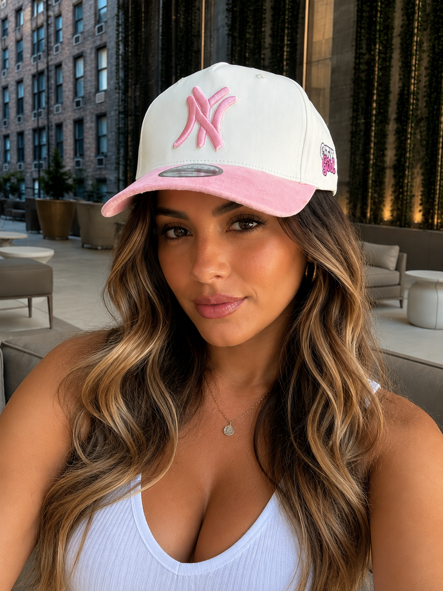 New York  City Girl Snapback Hat – Curved Brim Streetwear Cap
