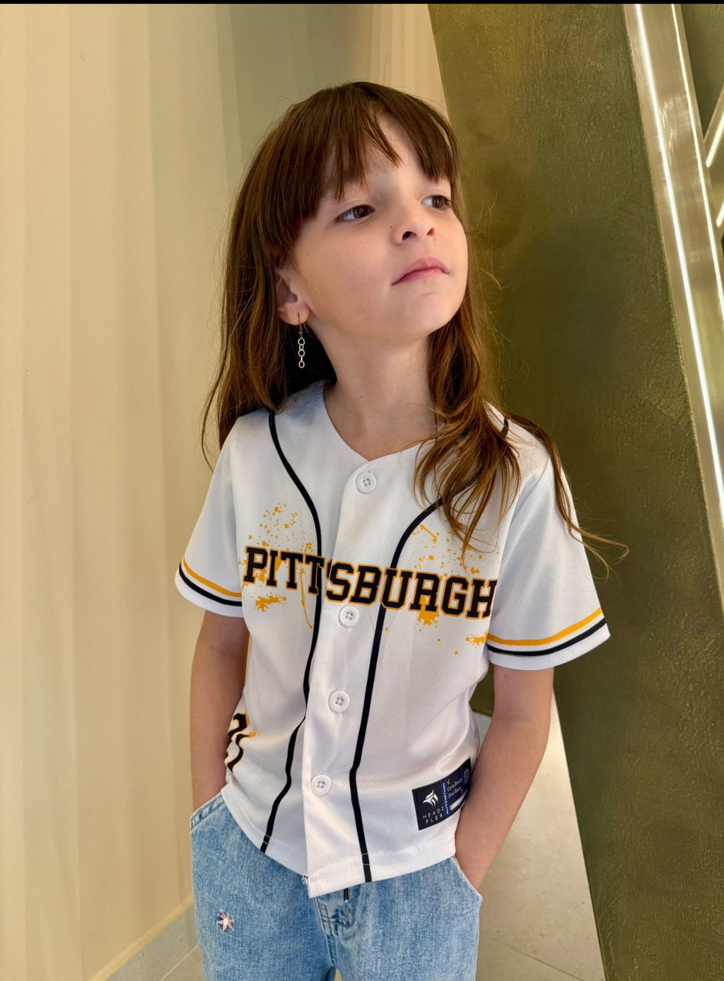 Pittsburgh City Baseball Jerseys 3000 hits. Kids 0-14