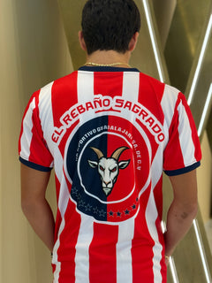 Guadalajara El Rebano Heritage Stripe Soccer Jersey | Headzflex