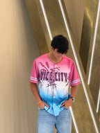 Vice City Baseball Jersey - Vibrant Palm City Baseball Shirt