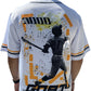 Puerto Rico GOAT Baseball Jersey –  Premium White | Headzflex