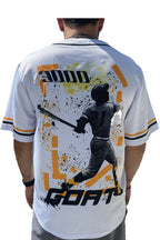 Puerto Rico GOAT Baseball Jersey –  Premium White | Headzflex