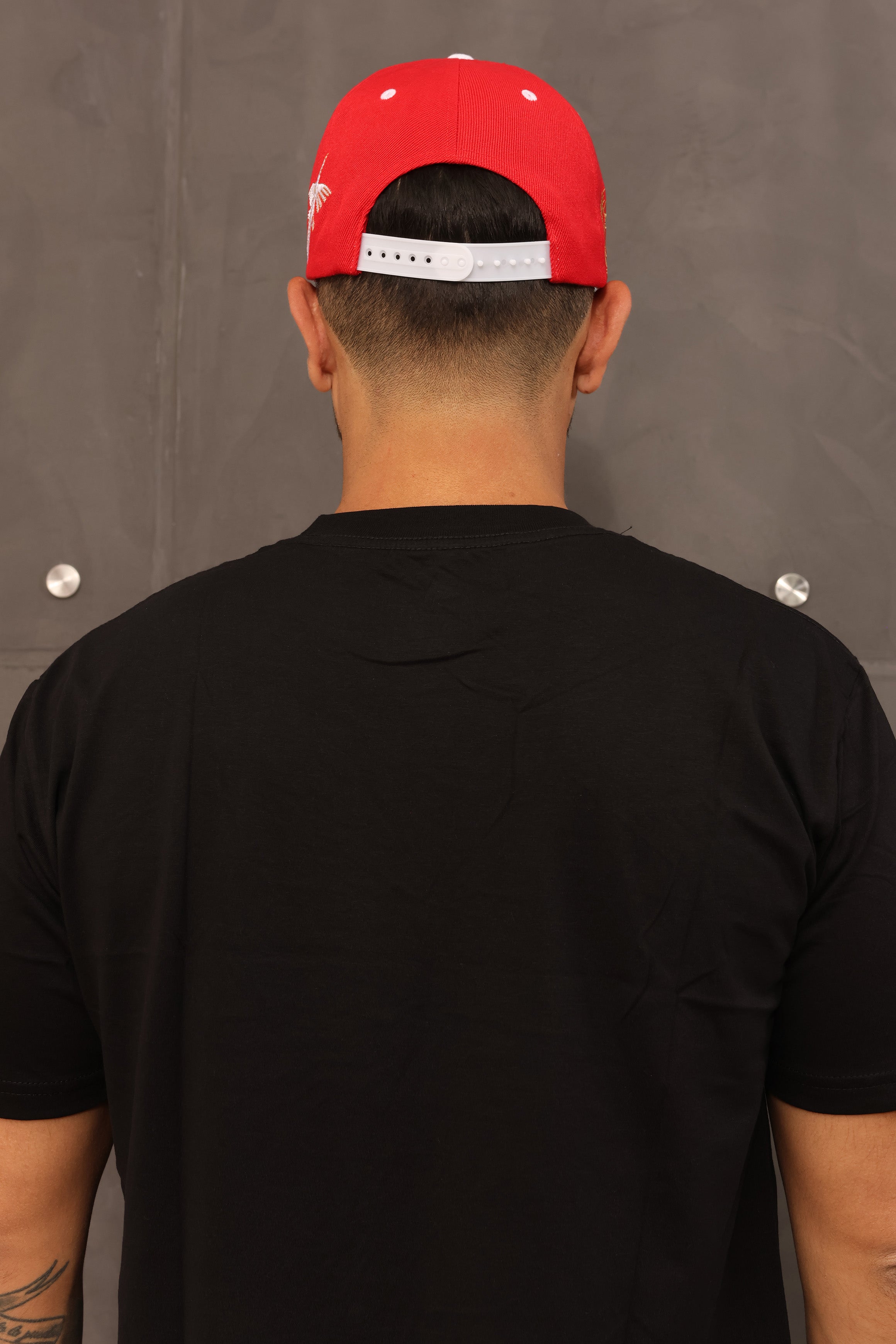 Peru Embroidered Snapback Cap with Nazca symbols and Coat of Arms

