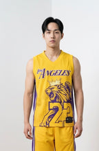 yellow sleeveless streetwear jersey