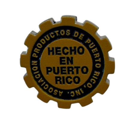 Hecho en Puerto Rico Enamel Pin Main image