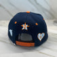 Back adjustable strap of Houston baseball hat

